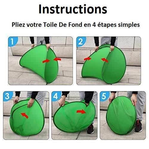 Toile de fond pliable pour studio vidéo photo – Image 10