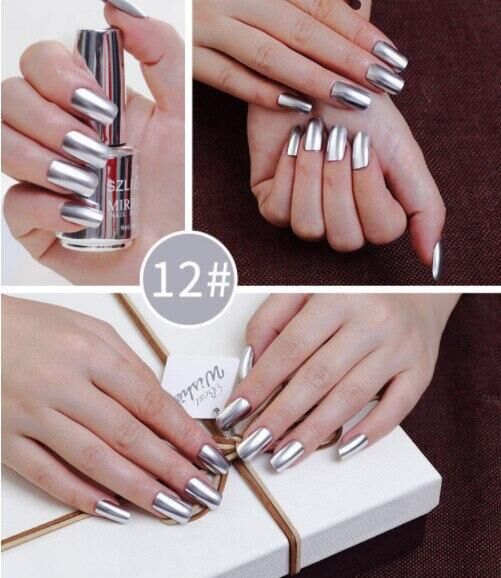 Vernis à ongles miroir métallique – Image 4