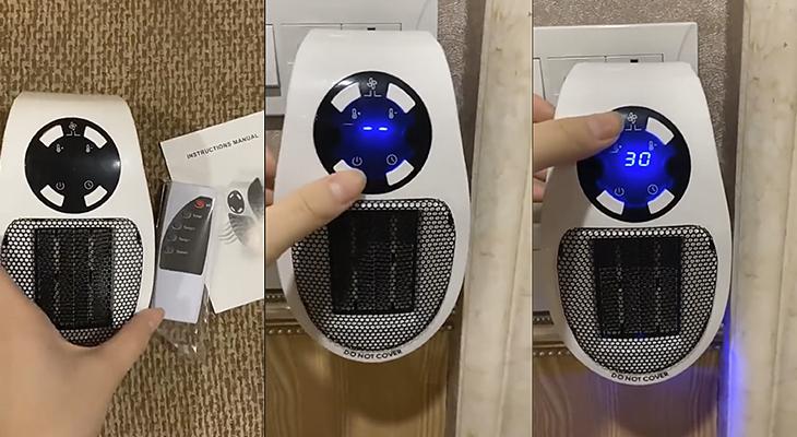 Ozzi Heat Chauffage électrique portable 500W – Image 6