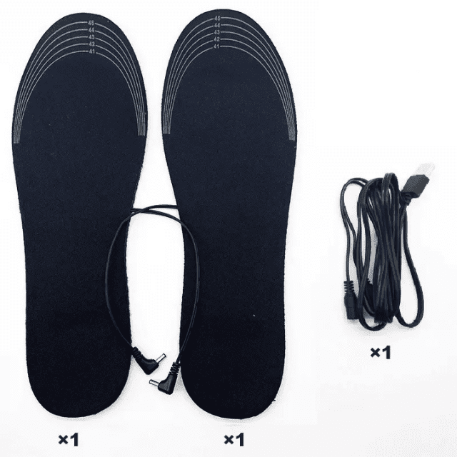 Semelles chauffantes USB pour chaussures – Image 2