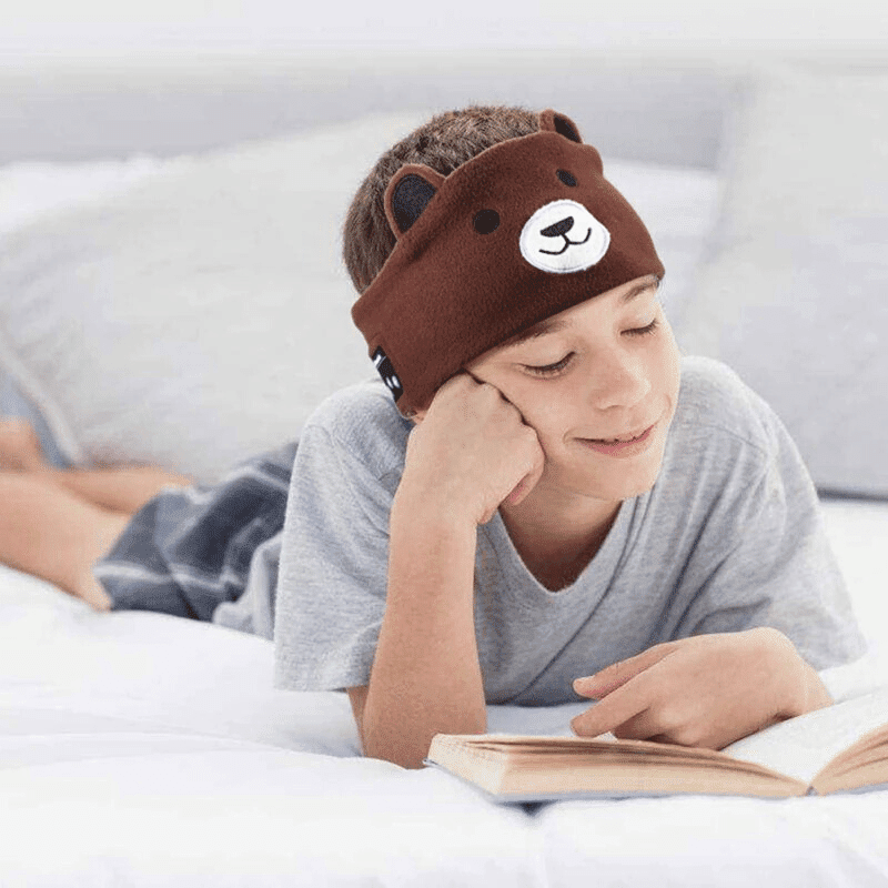 Casque sans fil pour enfants supra-auriculaire avec haut-parleurs bandeau polaire – Image 7