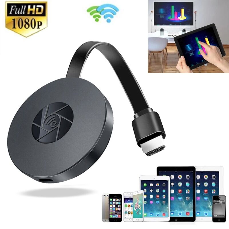Dongle d'affichage WiFi sans fil 1080P, adaptateur vidéo Airplay DLNA, partage d'écran en miroir, pour téléphone iPhone iOS Android vers TV – Image 7