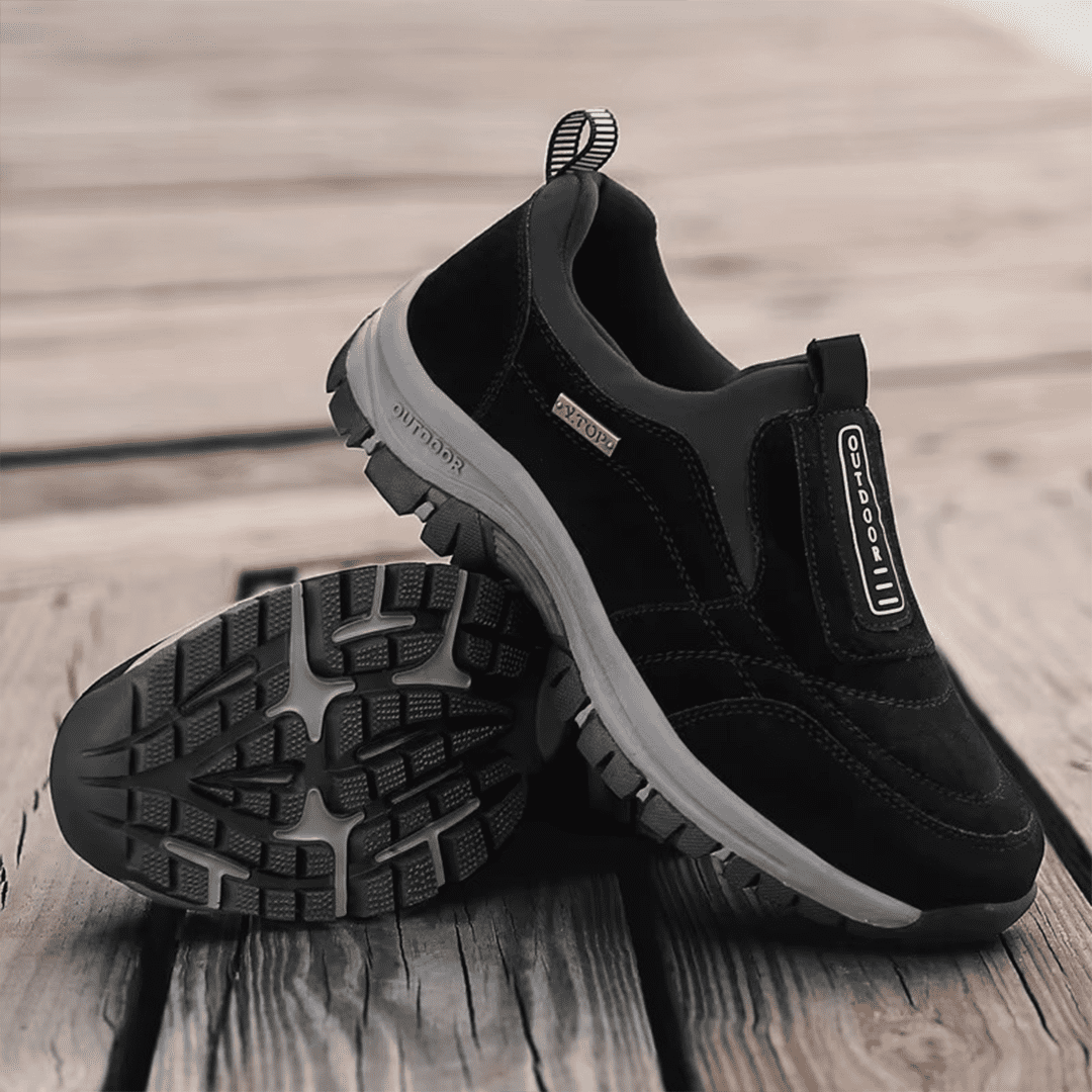 Orthoconfort chaussures a enfiler pour hommes soulagement douleur pieds et dos – Image 8