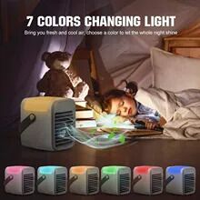 Mini climatiseur portable disponible en plusieurs couleurs