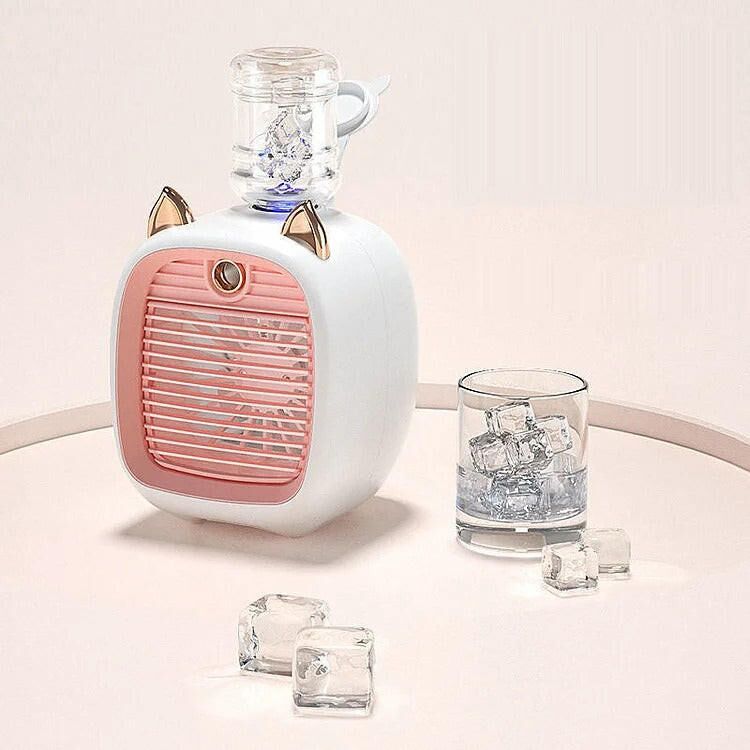 Mini ventilateur charge USB refroidissement par pulvérisation – Image 3