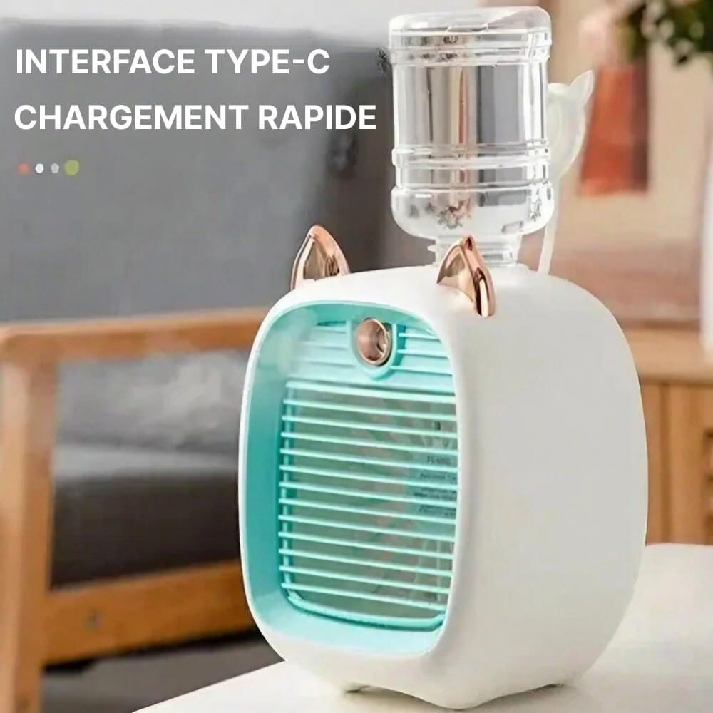 Mini ventilateur charge USB refroidissement par pulvérisation – Image 6