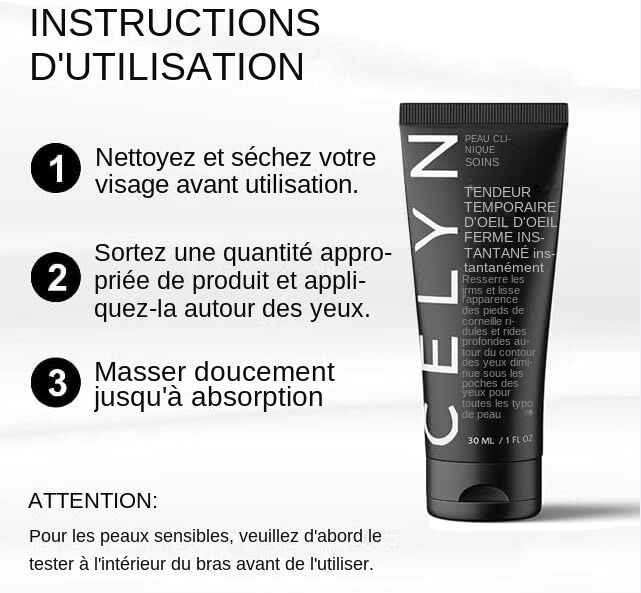 Rovea Celyn Crème Anti Cernes et Rides Instantanée – Image 4
