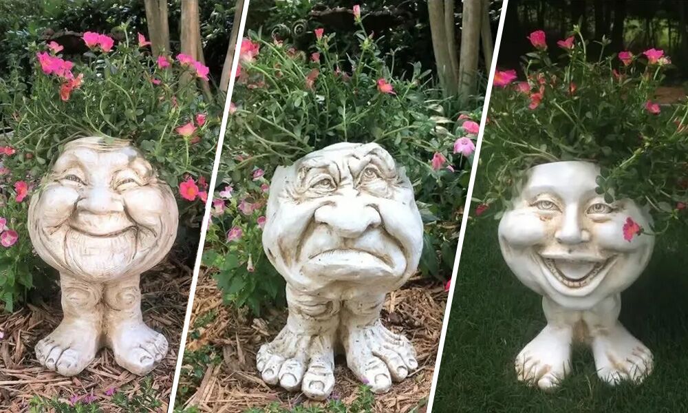 Ribili Joy Planter Pot de fleure sculpture – Image 3