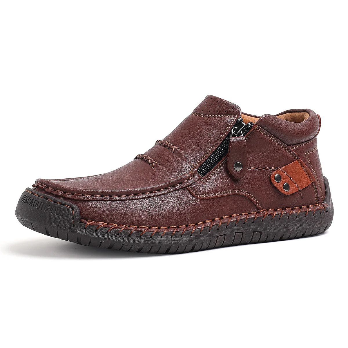 Umhaven chaussure homme antidérapant sans lacet respirante – Image 8