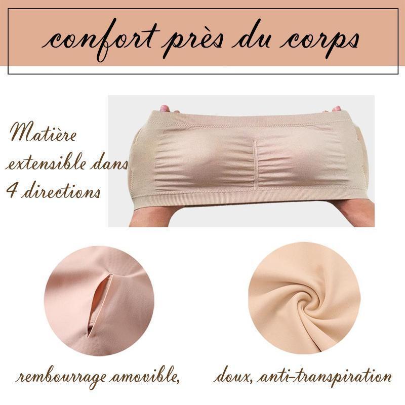 Soutien-gorge bandeau galbant et anti-affaissement - instabra – Image 6