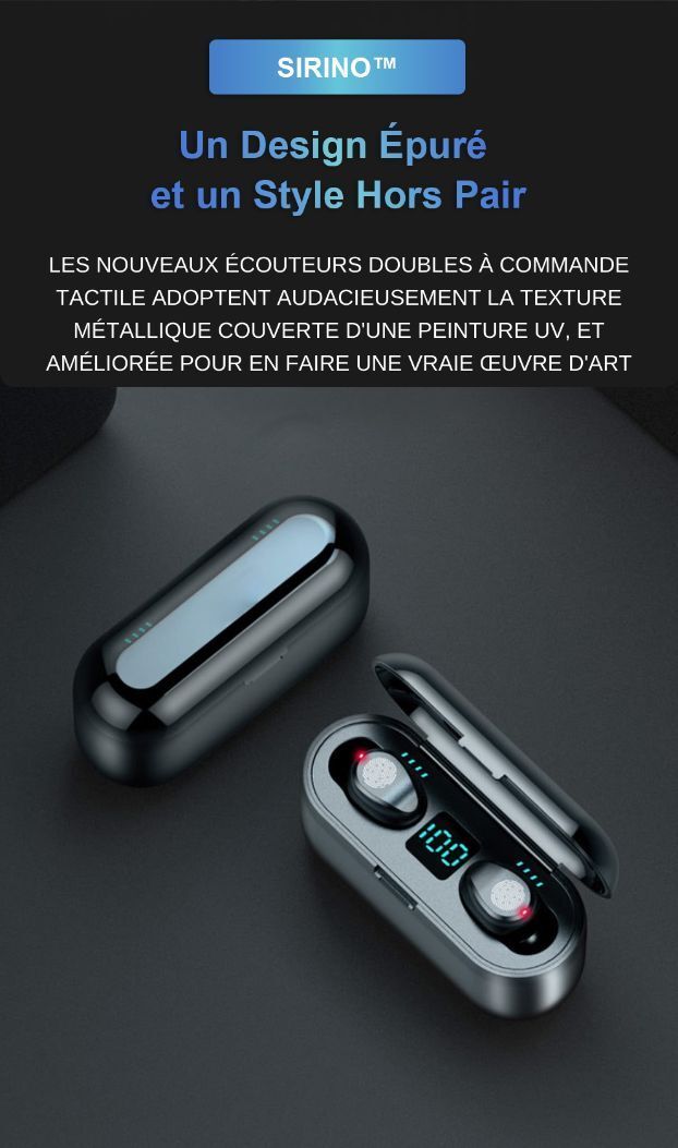 Écouteurs bluetooth étanche - sirino pro – Image 9