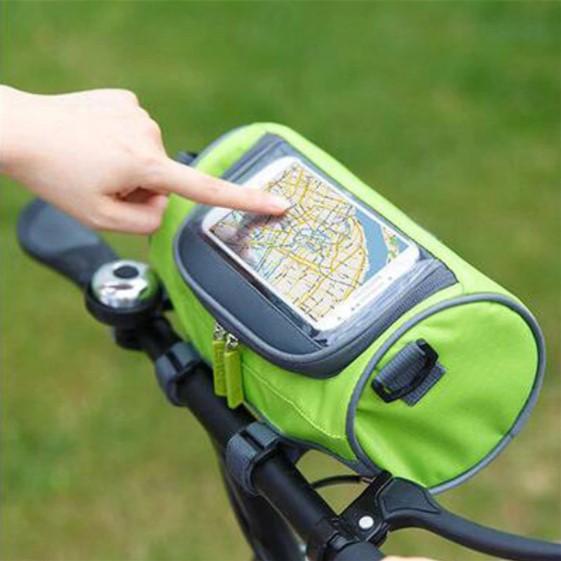 Sacoche de guidon multifonctionnel à écran Tactile - bicyclebag – Image 2