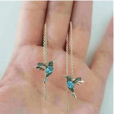 Boucles d'oreilles Colibri - cuty charms – Image 3
