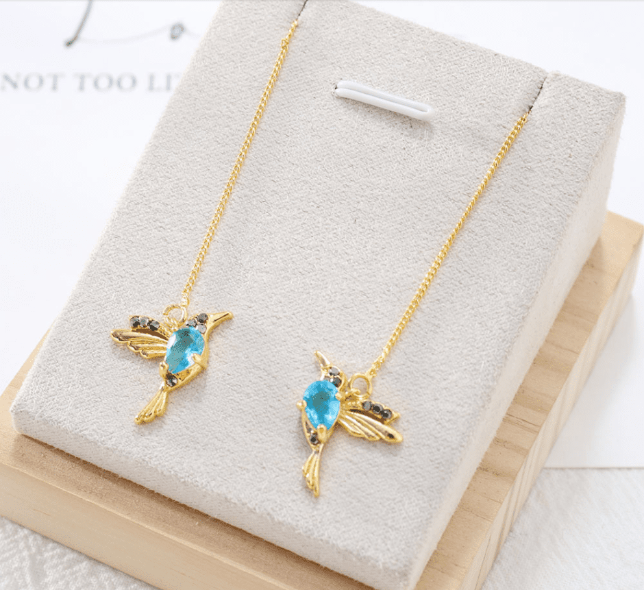 Boucles d'oreilles Colibri - cuty charms