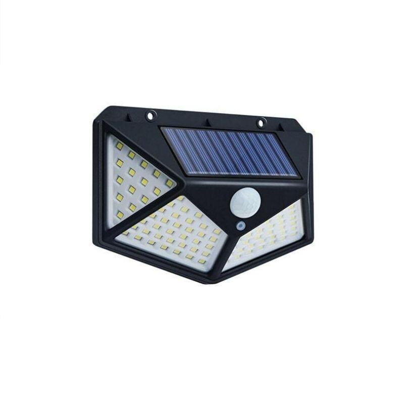 Lampe Solaire Extérieur 100 LED étanche 270° Détecteur de Mouvement
