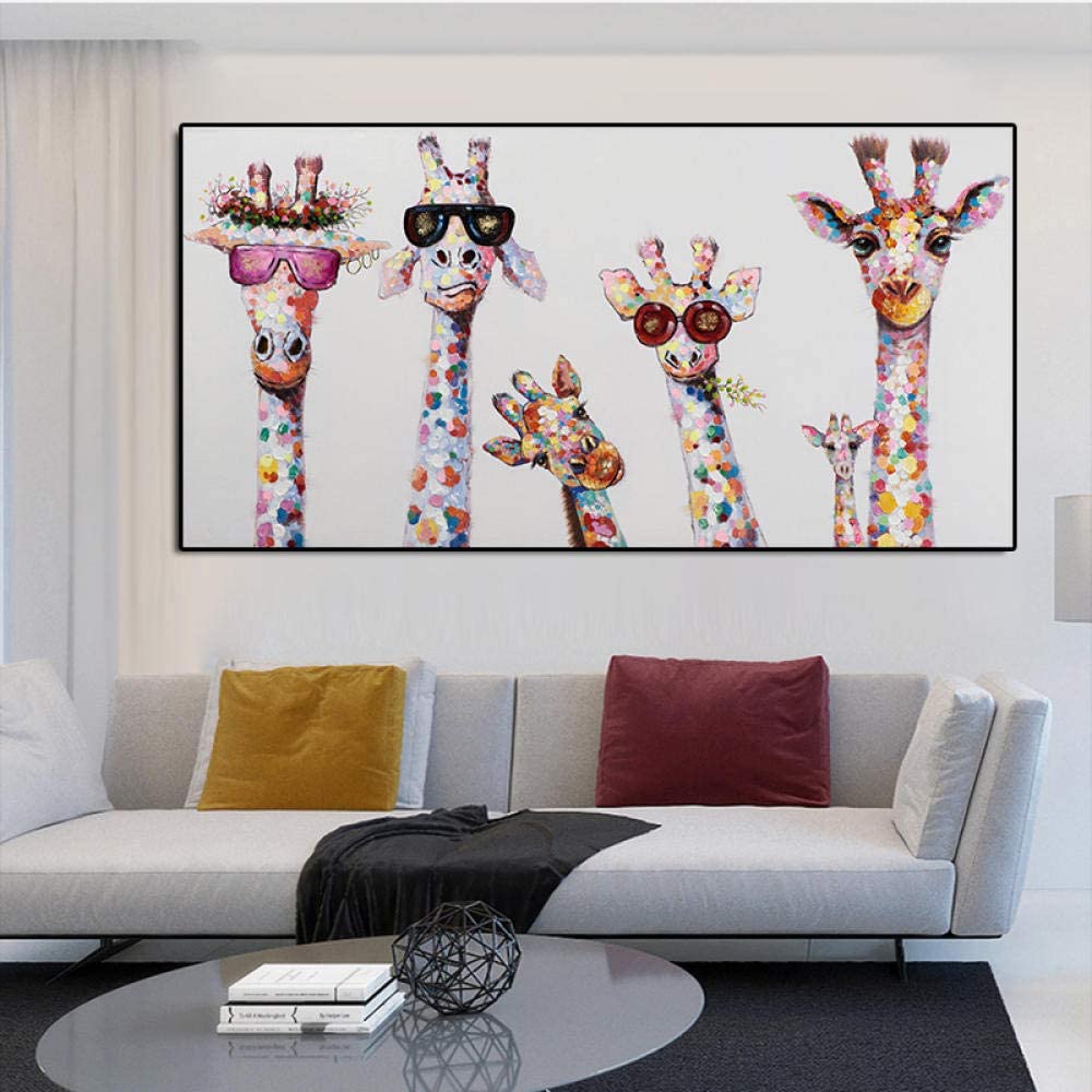 Tableau girafes – Image 3