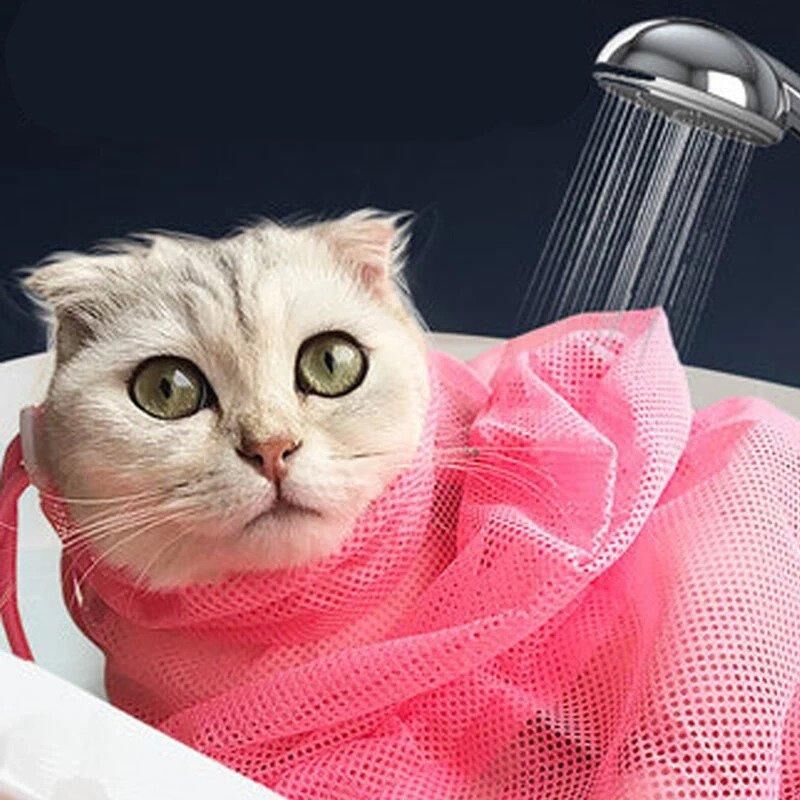 Sac de bain de toilettage multifonctions pour chats – Image 4