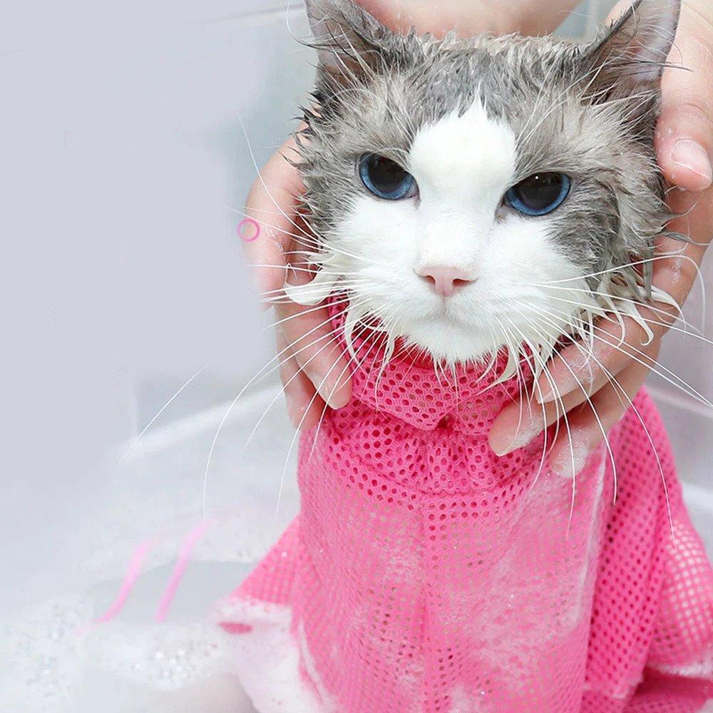 Sac de bain de toilettage multifonctions pour chats – Image 3