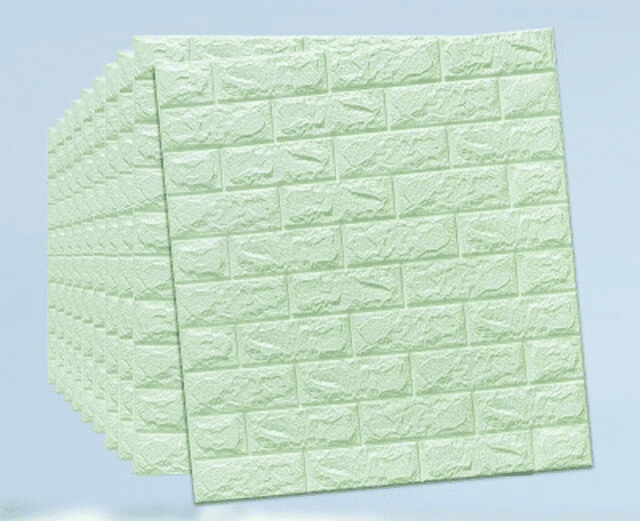 Autocollant Mural 3D Anti-Collision Enfant Mousse Imperméable Effet Brique 70x77cm Facile à Installer Décoration Maison – Image 6