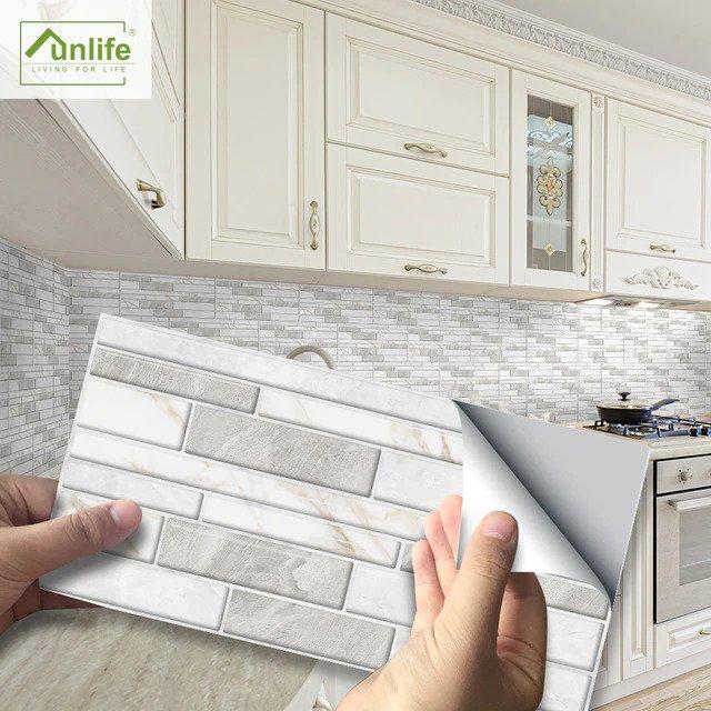 Faux carrelage adhésif pour cuisine salle de bains - funlife – Image 12