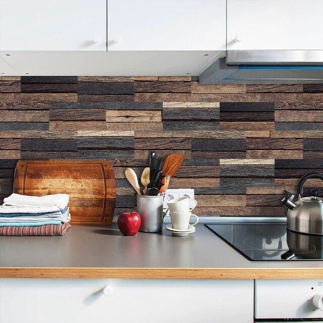 Faux carrelage adhésif pour cuisine salle de bains - funlife – Image 14