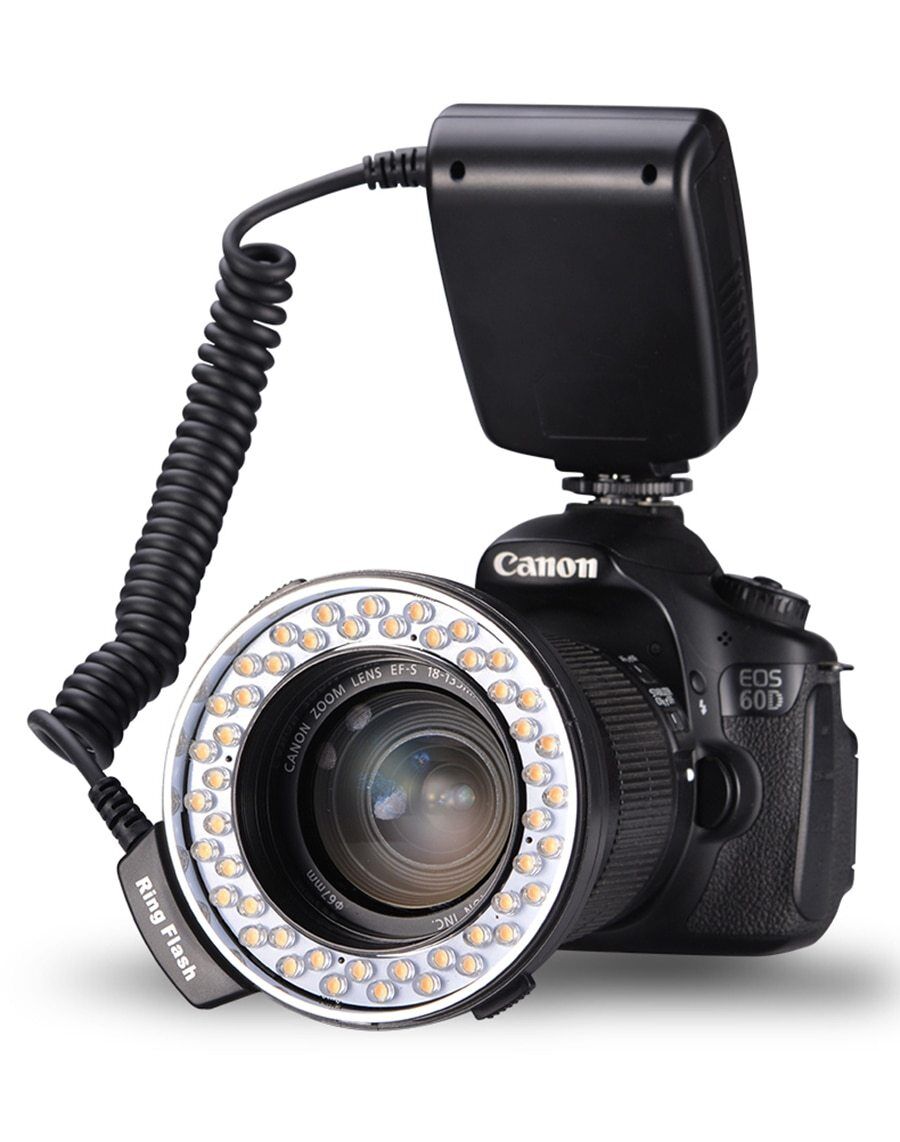 Flash appareil photo led anneau lumineux
