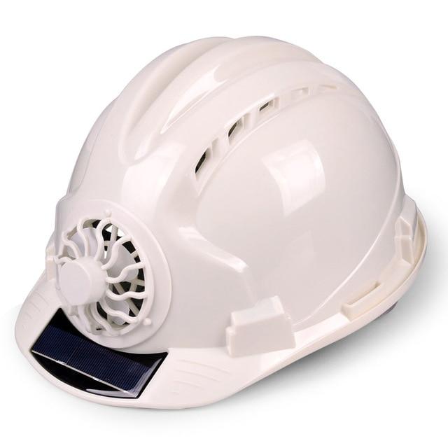 Casque de chantier résistant ventilateur à énergie solaire – Image 11