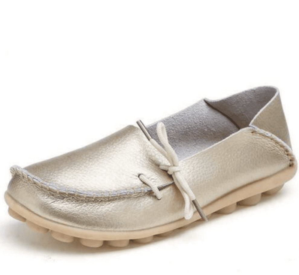 Chaussures plates de massage pour soulagement de la douleur au talon pour femmes