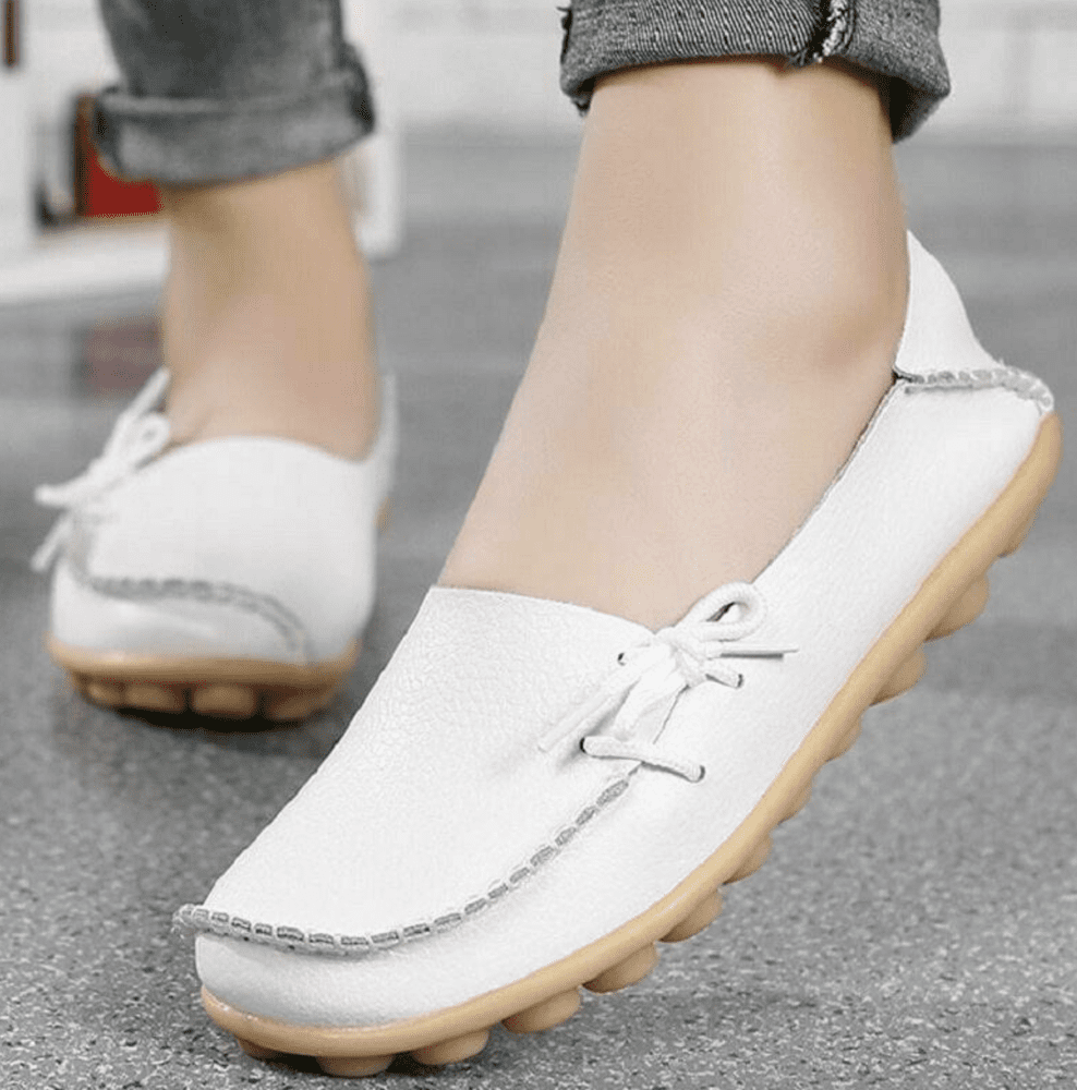 Chaussures plates de massage pour soulagement de la douleur au talon pour femmes – Image 2