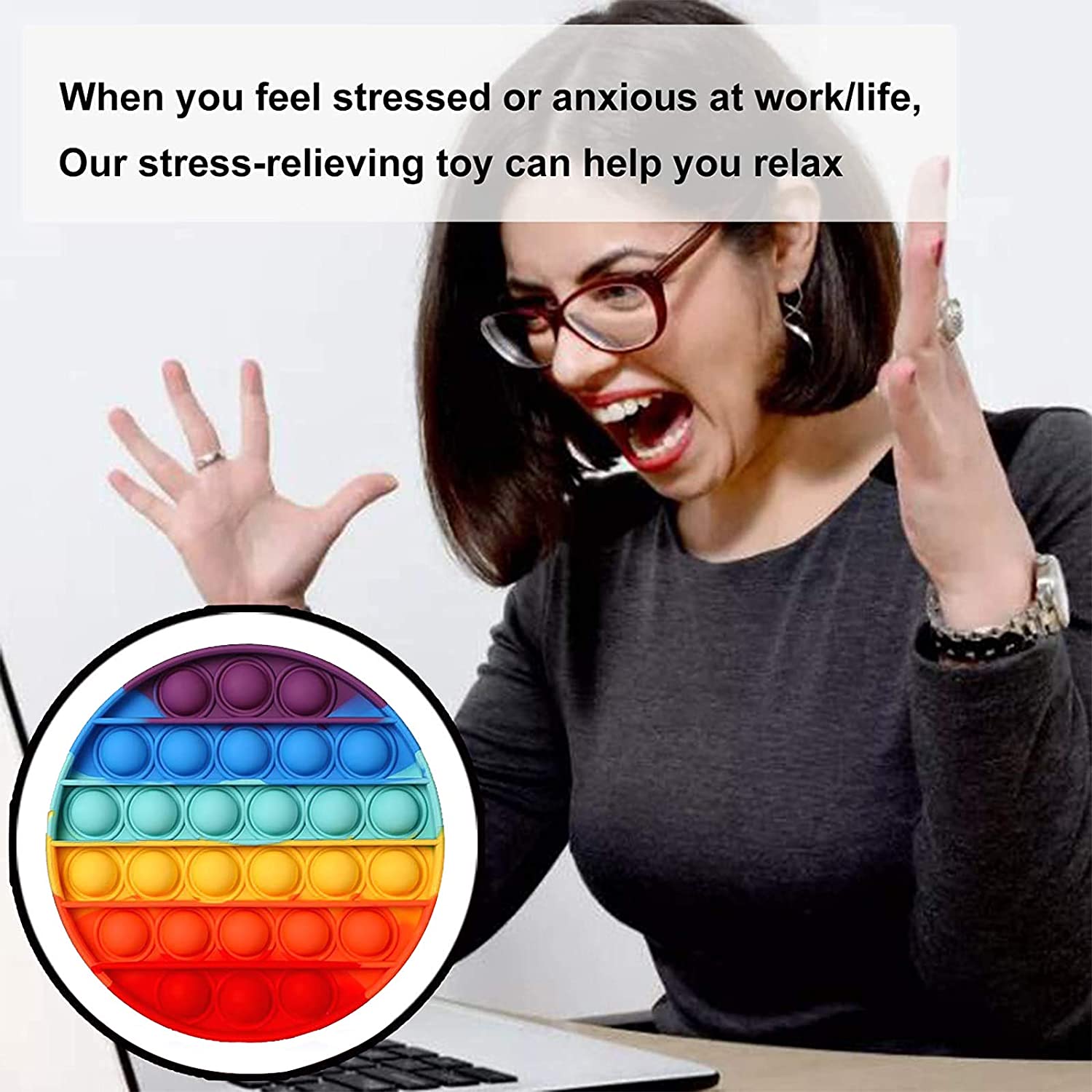 Jouets anti stress Pincez sensorielle de Soulagement – Image 3