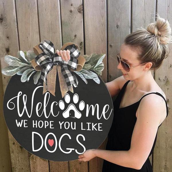 Décoration de bienvenue en bois de haute qualité – Image 3