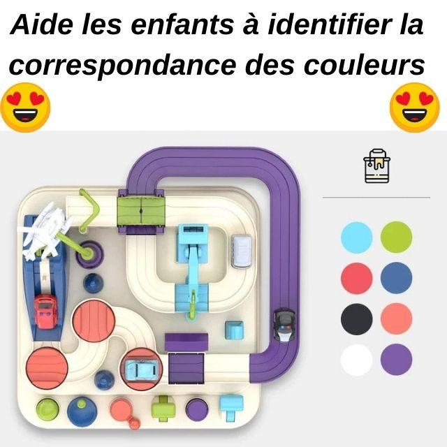 Jeu de réflexion éducatif - piste de course mécanique – Image 4