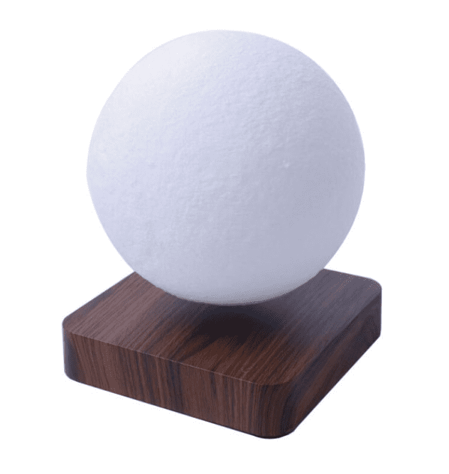 Lampe lunaire lumineuse en lévitation magnétique