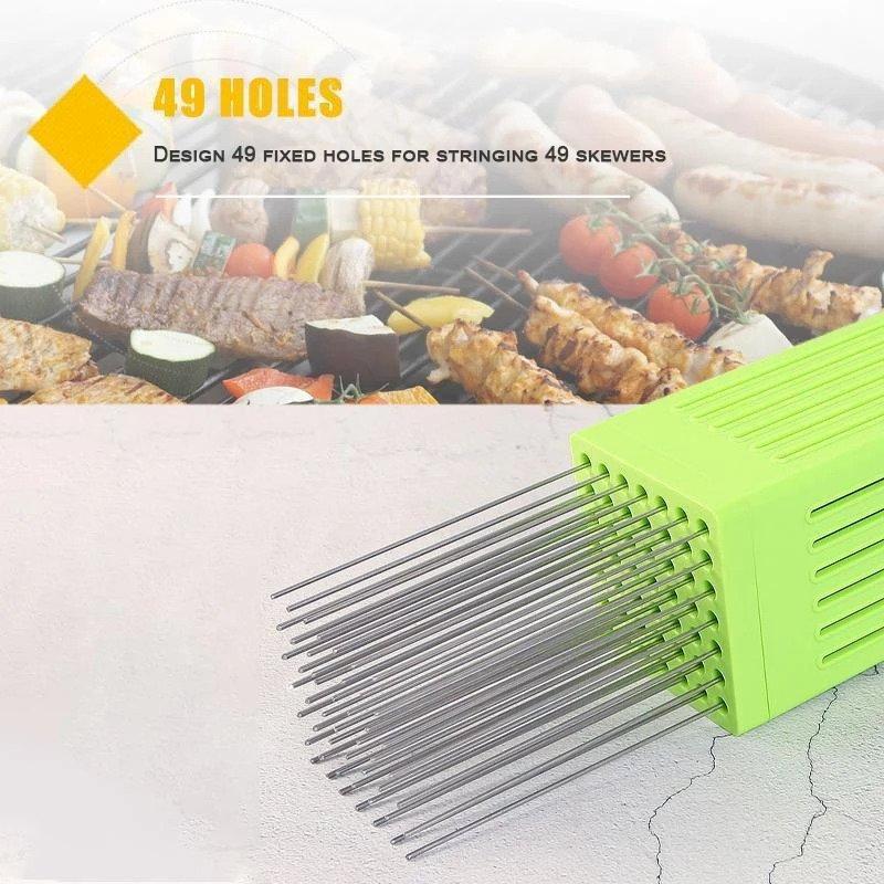 Boîte à brochettes de viande pour barbecue – Image 4