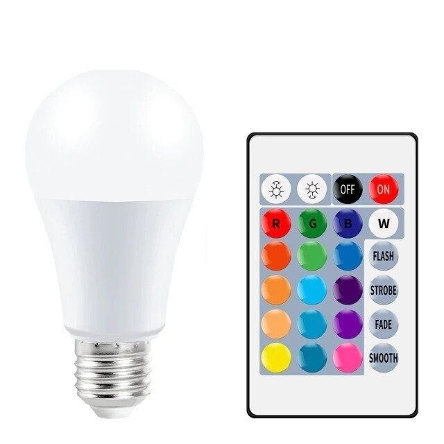 Ampoule intelligente changeant de couleurs