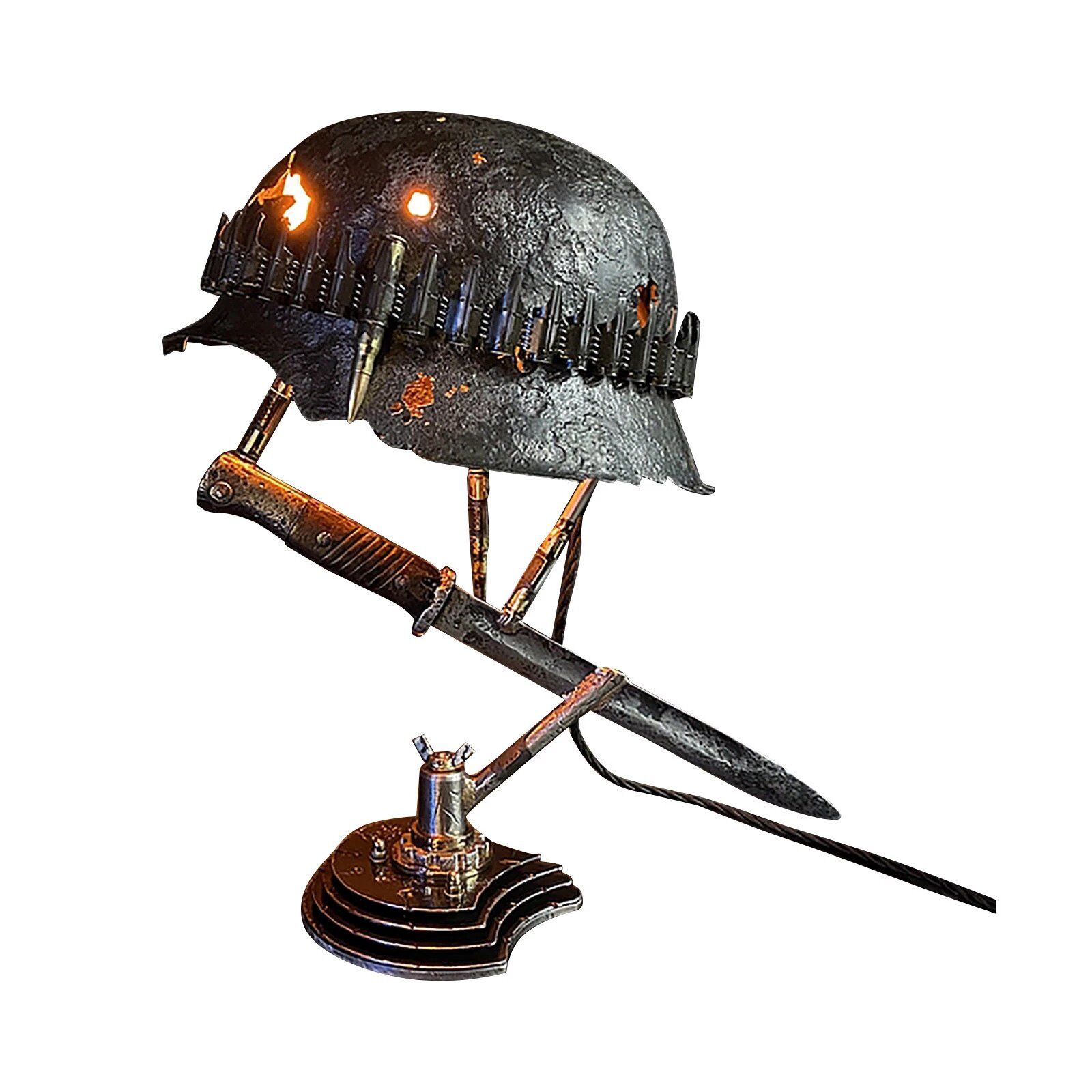 Lampe relique de guerre