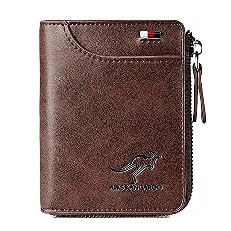 Portefeuille en cuir multifonctionnel