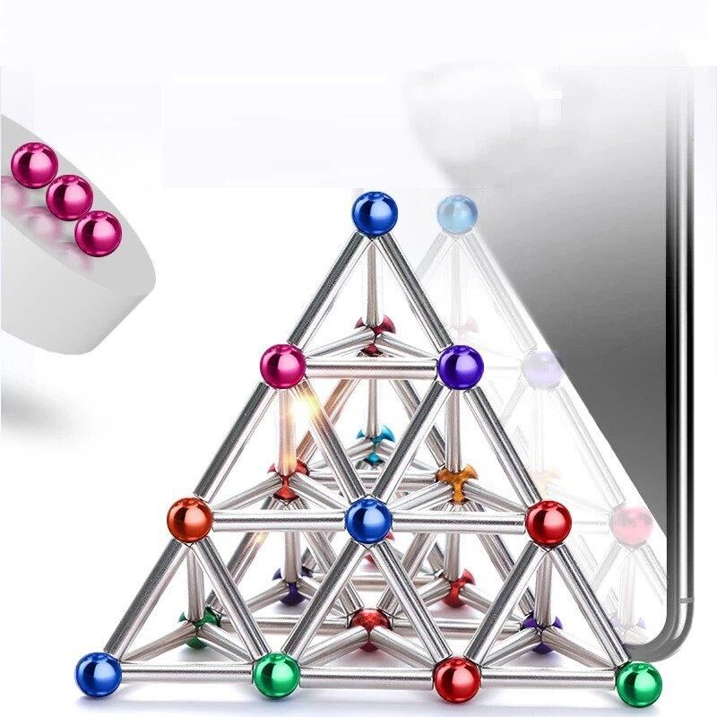 Jouet bâtons et boules magnétiques – Image 4