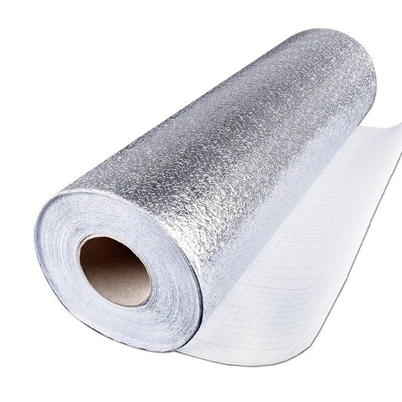 Autocollants de cuisine en papier d'aluminium