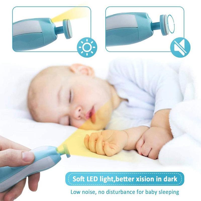 Coupe-ongles LED pour bébé de qualité supérieure – Image 11