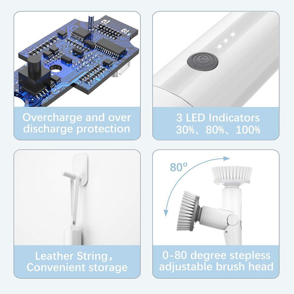 Plumeau de nettoyage ménager électrique – Image 4