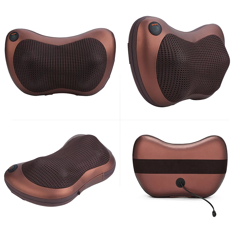 Coussin de Massage Shiatsu Chauffant Infrarouge Relaxation au Cou Nuque Dos Lombaire – Image 5