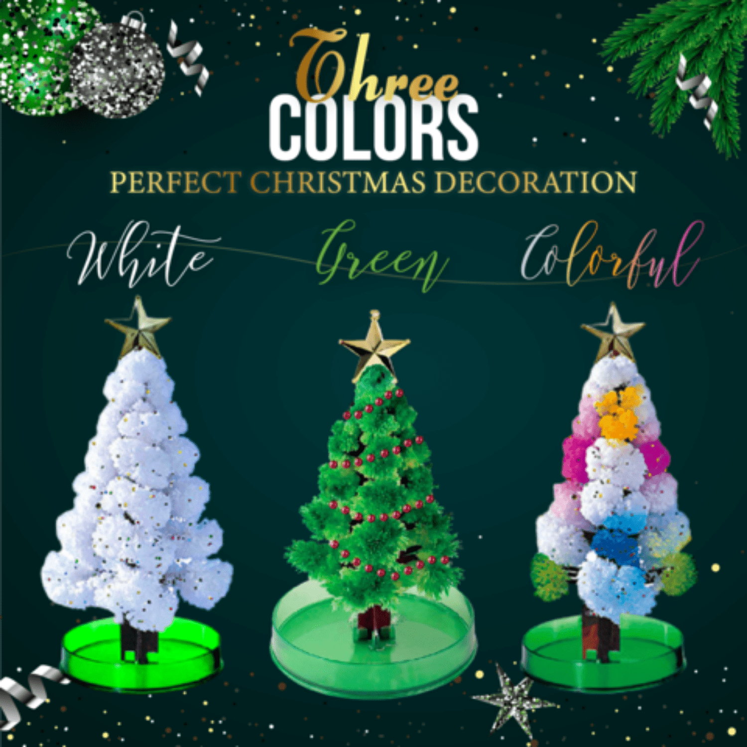 Arbre de Noël à croissance magique – Image 3