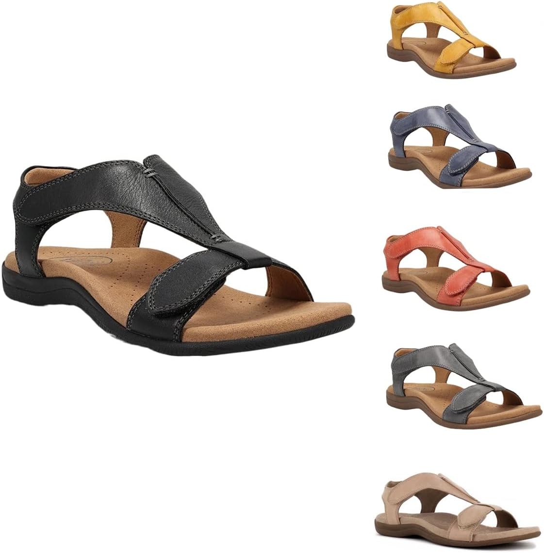 Orthowalk Sandales orthopédiques décontractées pour femmes - Convient à vos pieds – Image 6