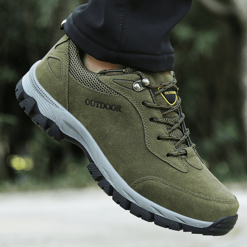 Chaussures de marche respirantes pour hommes avec bon soutien de la voûte plantaire – Image 11