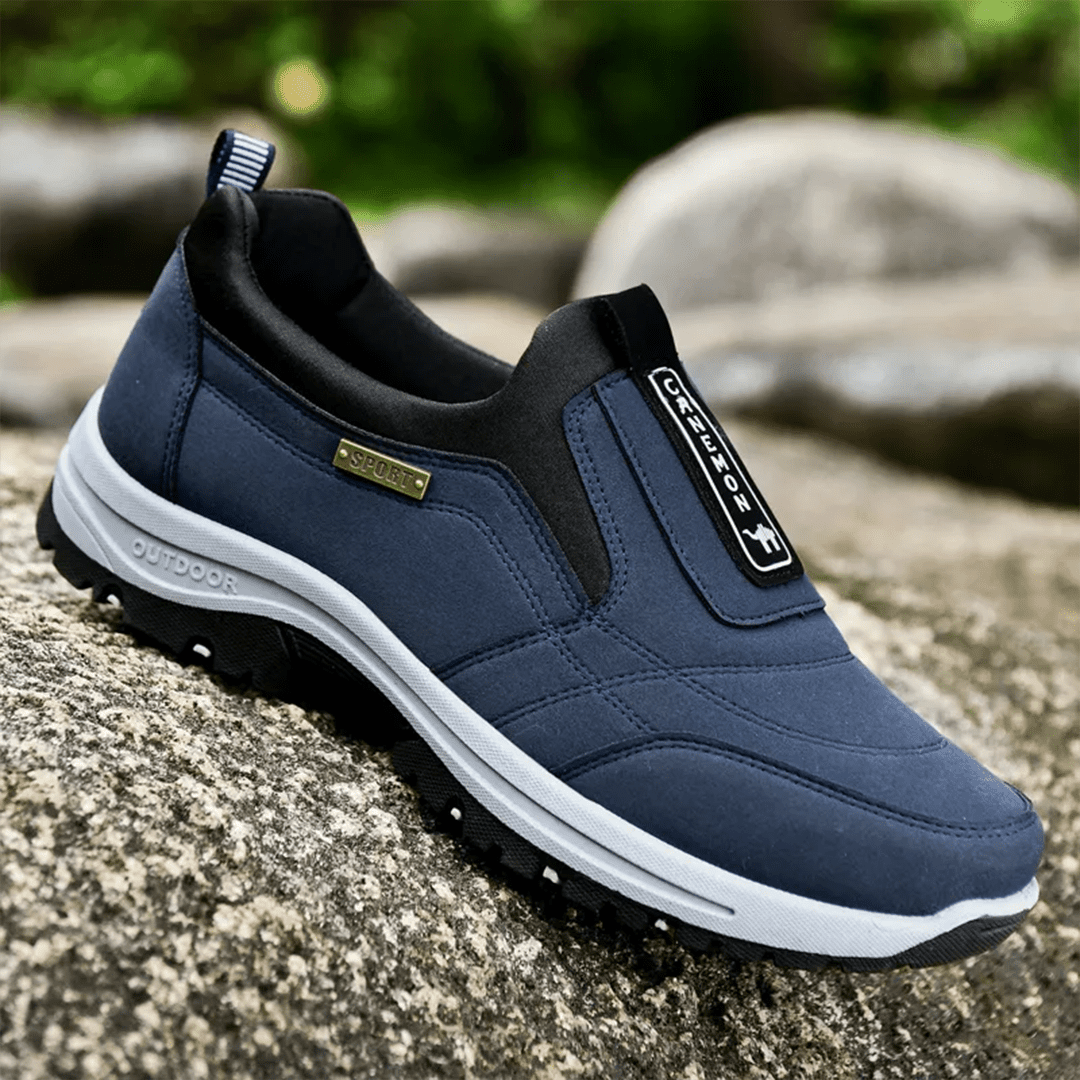 Orthoconfort chaussures a enfiler pour hommes soulagement douleur pieds et dos – Image 3