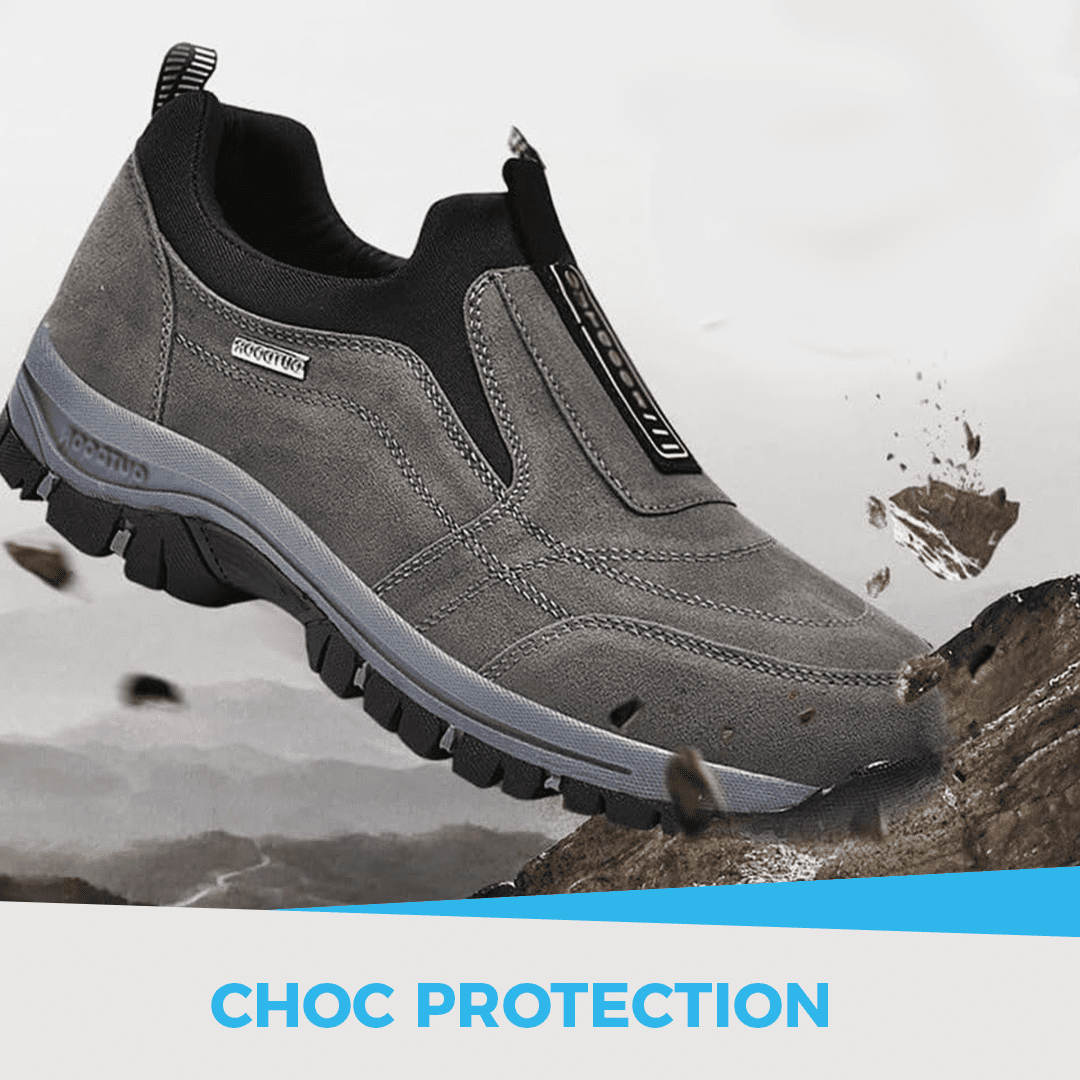 Orthoconfort chaussures a enfiler pour hommes soulagement douleur pieds et dos – Image 4