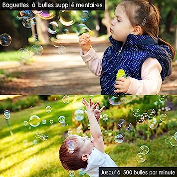 Machine à bulles électrique pour enfants et adultes – Image 5