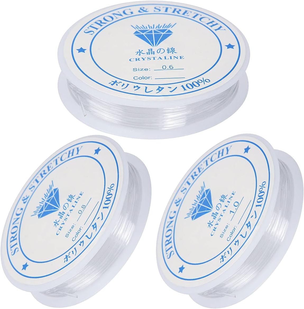 Fil élastique transparent pour bracelets – Image 2