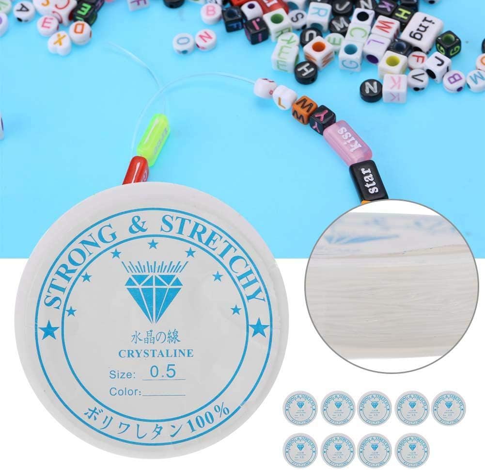 Fil élastique transparent pour bracelets – Image 7